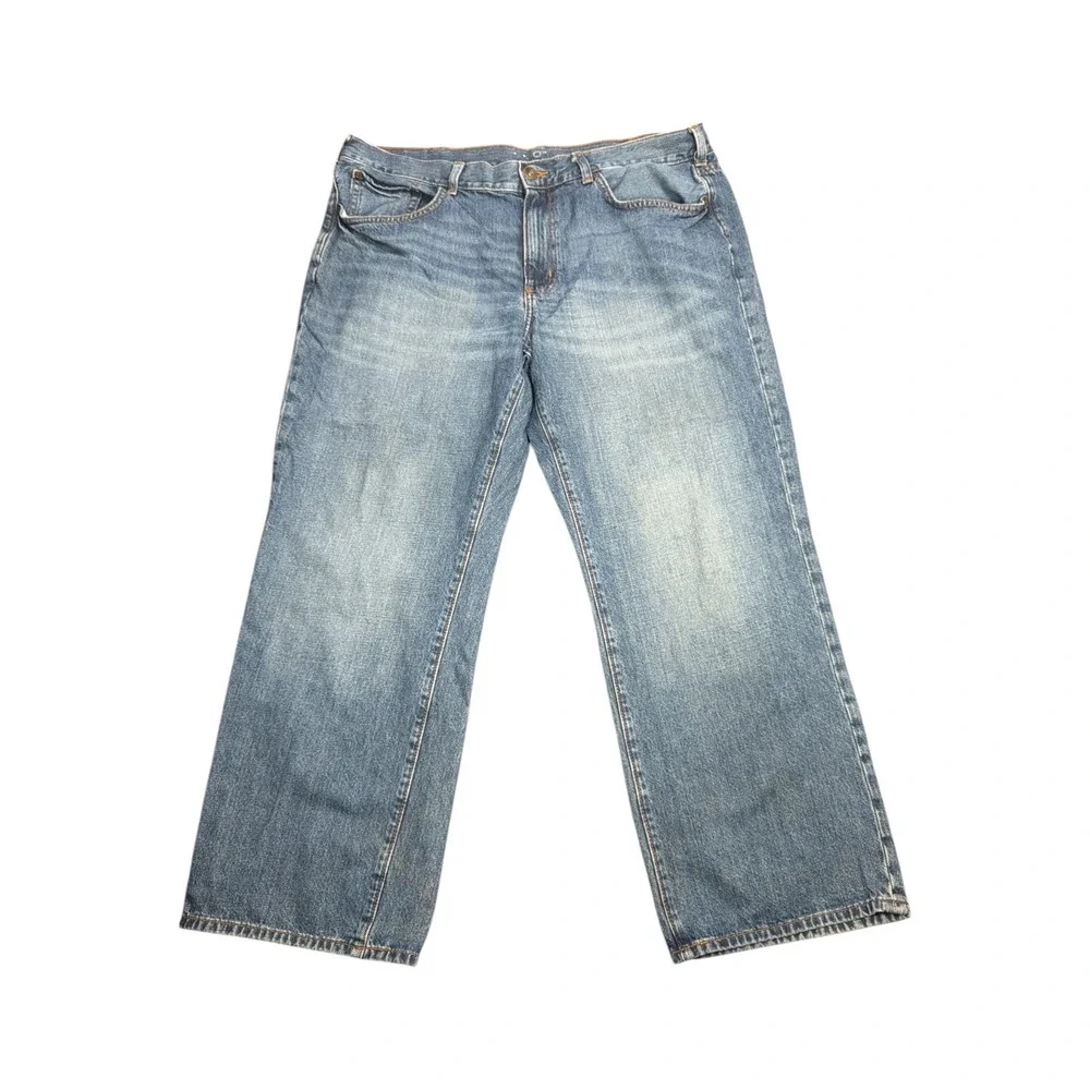 Sonoma Life Style Loose Fit Jeans Mens 40x30 Blue Medium Wash Denim Wide Leg